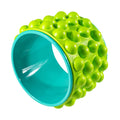 LOOM TREE Yoga Wheel Strong Load Bearing Yoga Roller for Improving Flexibility Green | Fitness, Running & Yoga | Yoga & Pilates 