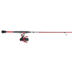 Abu Garcia 7 Max X Fishing Rod And Reel Spinning Combo, 3 +1 Ball Bearings With Lightweight Graphite Body & Rotor, Rocket Line M