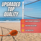Boardee Professional Beach Volleyball Court Lines - Adjustable (26.3' X 52.6' Or 29.5' X 59.05') - 2-Inch Wide Durable Sand Boun