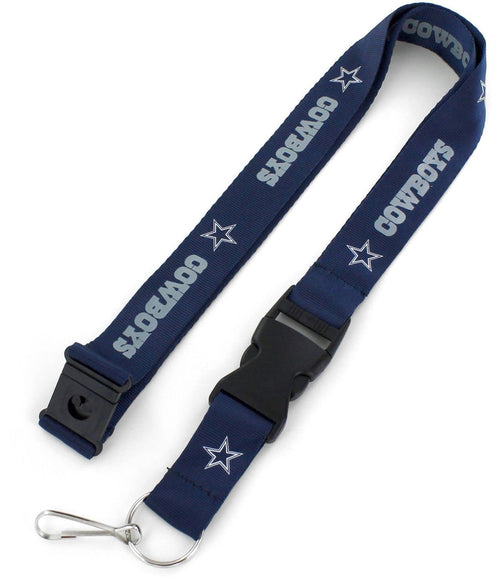 Aminco Nfl Dallas Cowboys Team Lanyard, Blue