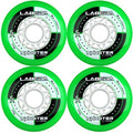 Labeda Wheels Inline Roller Hockey Shooter All Purpose Green 76Mm 83A X4