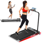 Howhai Walking Pad Treadmill With Incline, 2 In 1 Foldable Under Desk Treadmills For Home/Office, Portable Treadmill With App, B