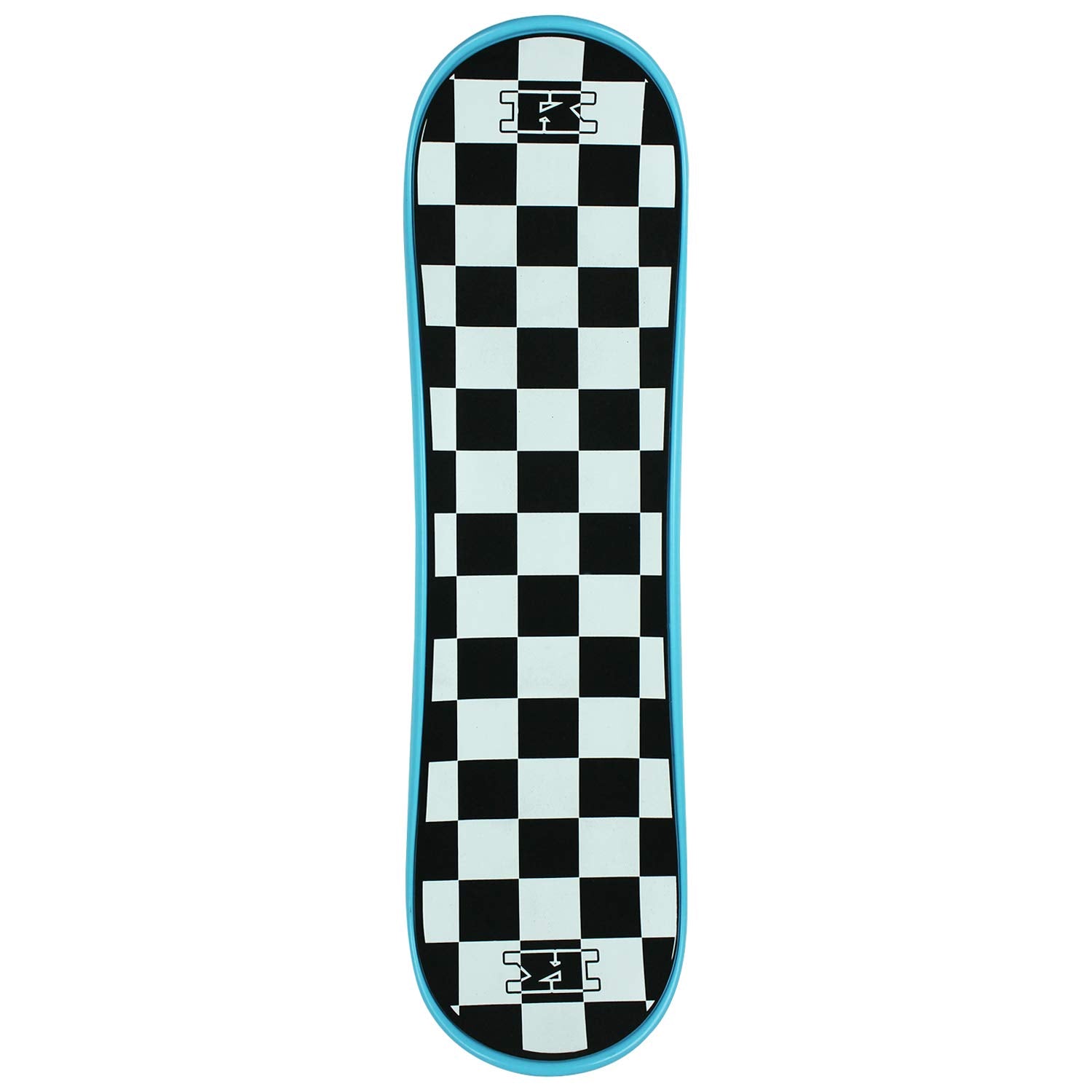 Krown Snowskate 9'' X 32'' Checker Cyan Blue