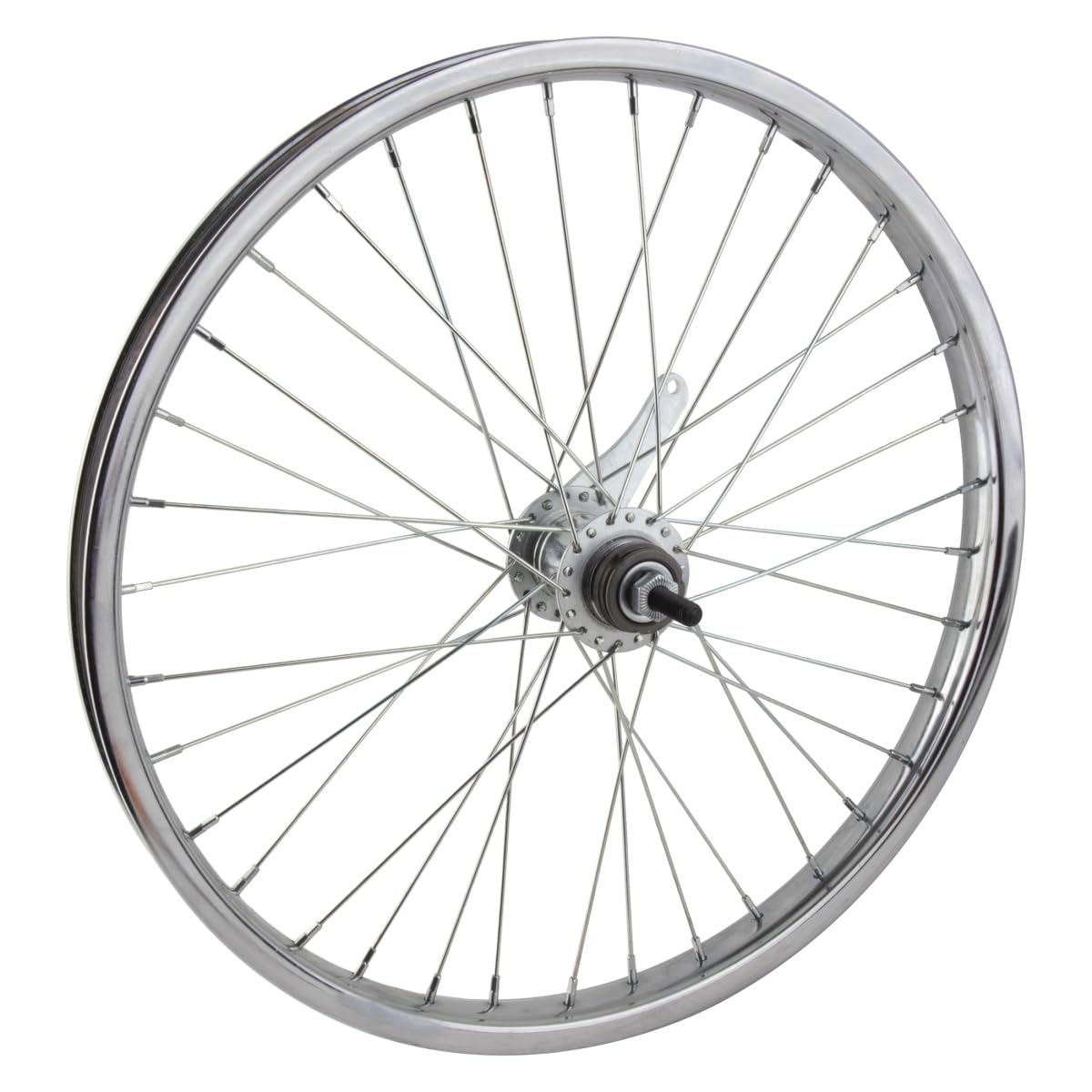 Wheelmaster 20 X 1.75 Cb Rear Wheel W/Trim Kit, Chrome