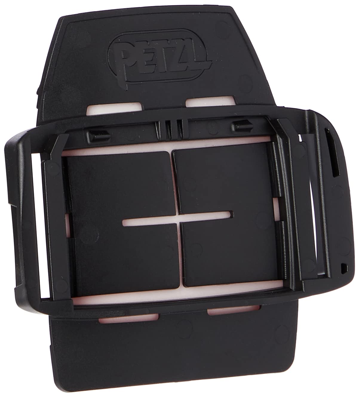 Petzl E78005 PIXADAPT Accessory for Mounting PIXA Headlamp onto A Helmet,Black