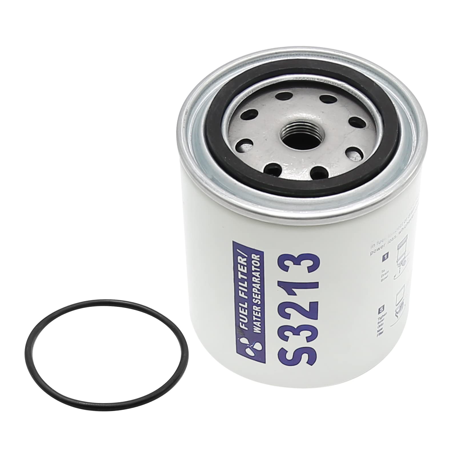 CADUFUELLY S3213 Fuel Filter Marine Oil-water Separator, Oil-water Separator for Mercury Replaces 35-60494-1, S3213, 18-7932-1, 