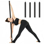 Retyion Yoga Stick 5Ft- Adjustable Mobility Stick Sturdy Steel- Exercise Stick For Stretching, Balance Support Stick Perfect For