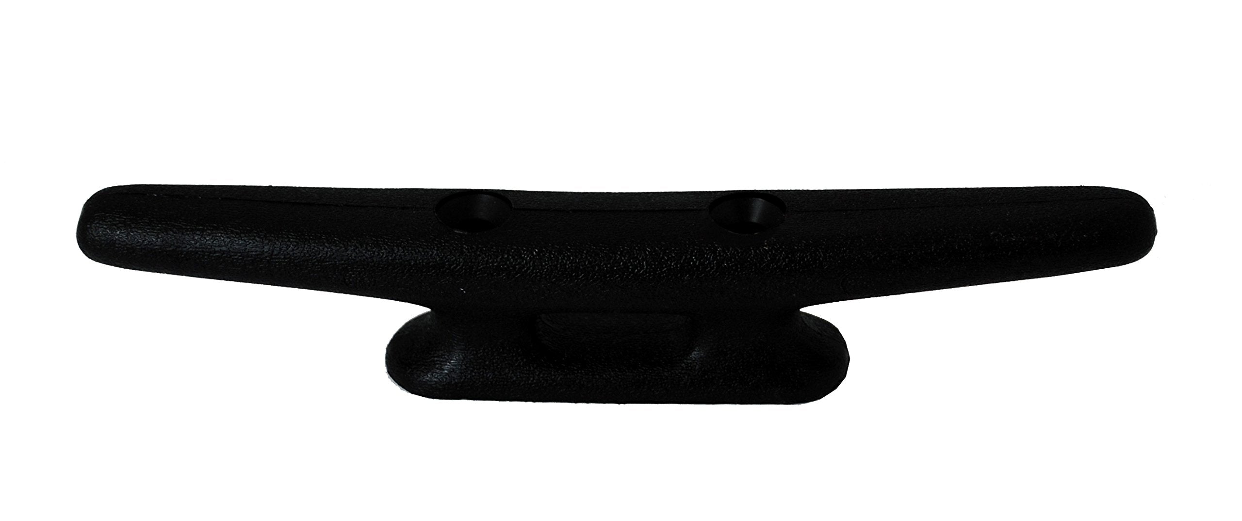 Attwood 12113L3 Nylon 6.5-Inch Marine Dock Cleat, Black