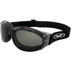 Global Vision Eliminator Padded Motorcycle Dirt Bike Riding Goggles Bundle For Day & Night (Clear-Smoke-Yellow)