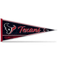 Rico Industries Nfl Football Houston Texans Classic 12'' X 30'' Felt Wall D  Cor Pennant - Great For Home/Bed Room/Man Cave D  C