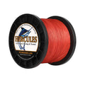 Hercules Braided Fishing Line 1500M 1640Yds 10Lbs-200Lbs Pe Superline 8 Strands (Red 120Lb/54.5Kg 0.58Mm)