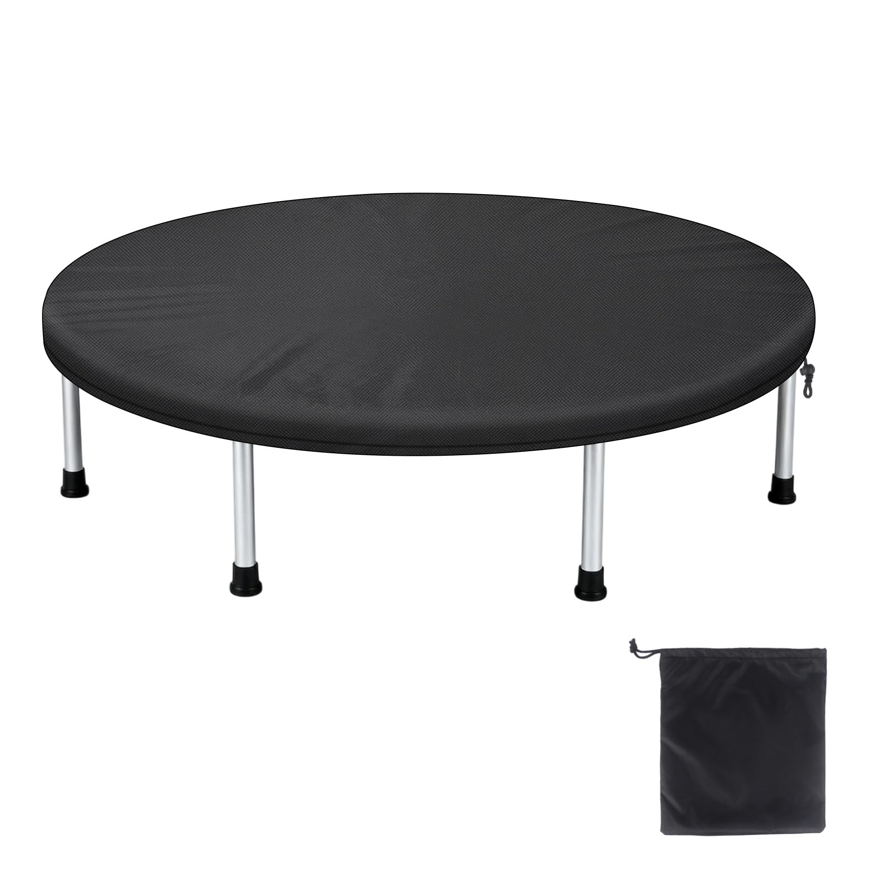 Klmnop 40 Inch Mini Trampoline Cover, Waterproof Protective Fitness Trampolines Round Cover fit Indoor/Outdoor Rebounders for Ad