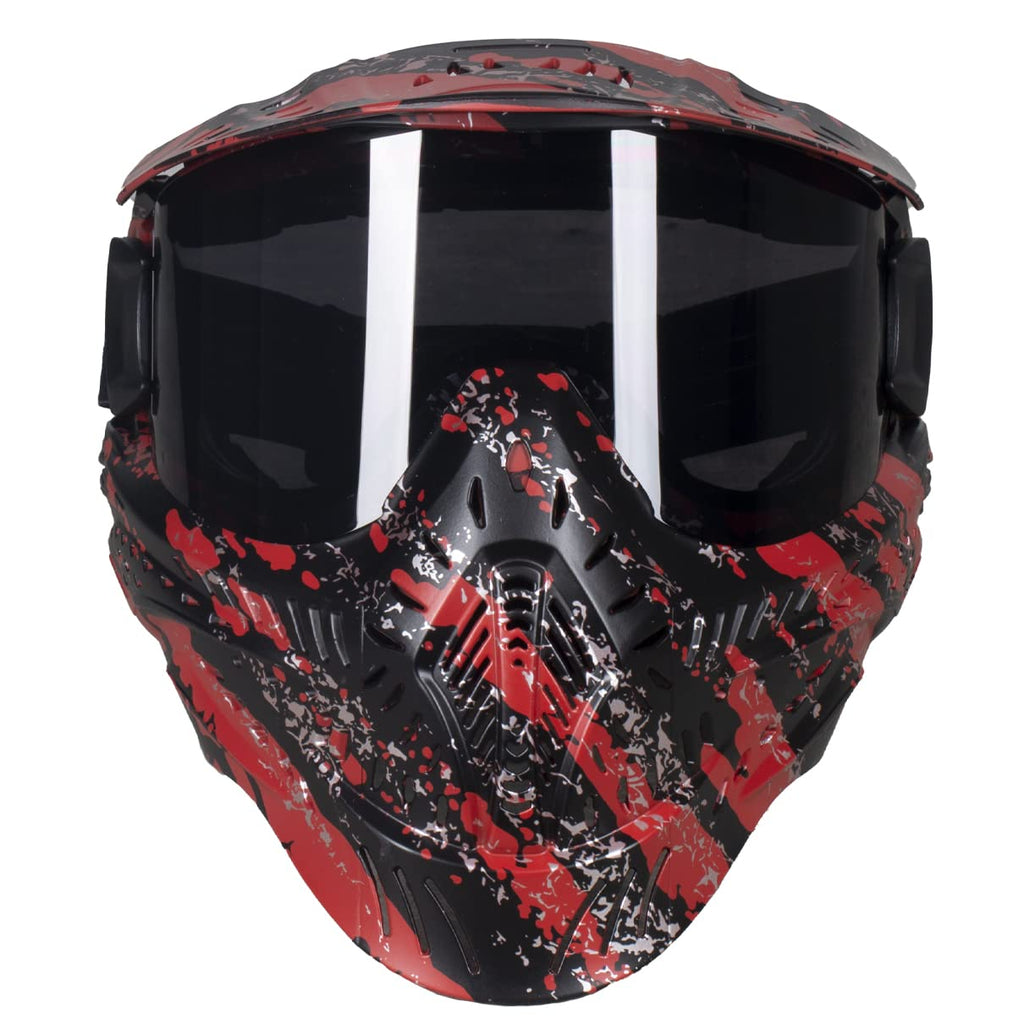 Hk Army Hstl Paintball Goggle - Fracture Black/Red