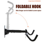 Gootus Bike Wall Mount Hanger - Horizontal Bicycle Indoor Storage Rack | Cycling Wall Mounted Holder Hook - Hang Your Road, Moun