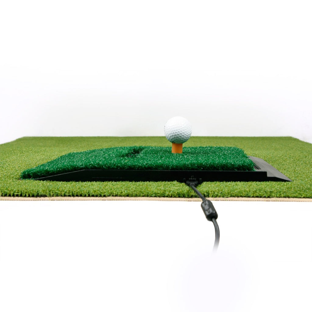 Orlimar Golf Mat For The Optishot 2 Golf Simulators For Home (3 Foot X 5 Foot), Indoor Golf Turf Practice Mat With Pre-Cut Hole