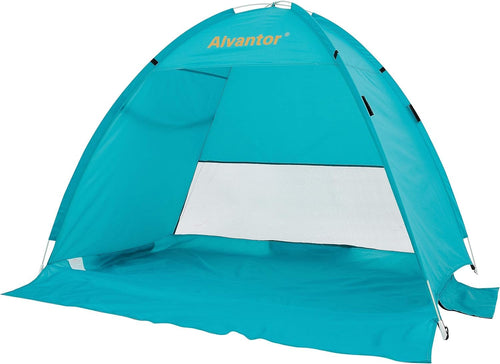 Alvantor Beach Tent Sun Shade Beach Umbrella Outdoor Sun Shelter Cabana Automatic Instant Pop-Up Upf 50+ Portable Camping Canopy