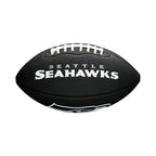 Wilson Sporting Goods Nfl Seattle Seahawks Team Logo Football , Black, Mini Size