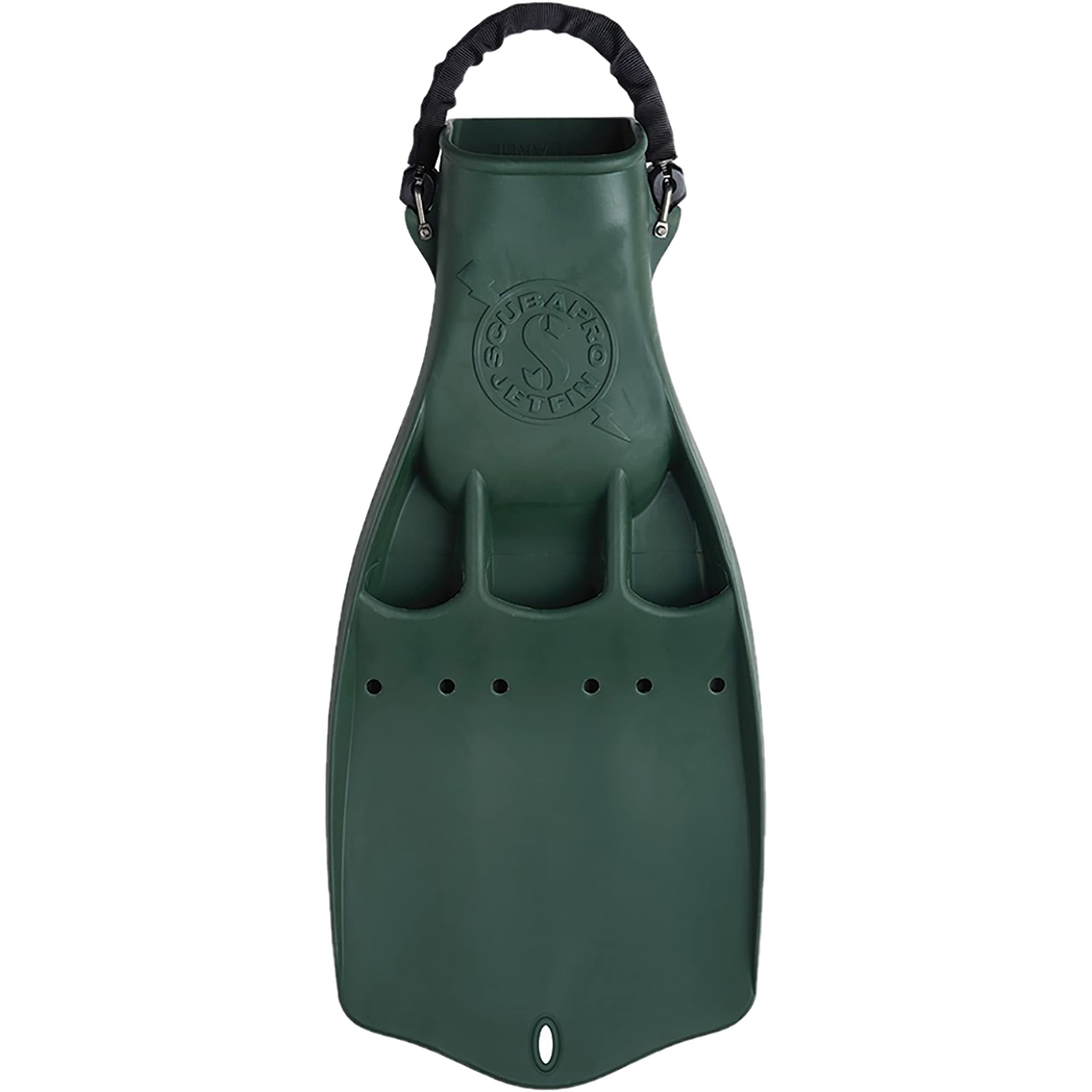 Scubapro Jet Diving Fin With Spring Heel Strap (Green, 2X-Large)