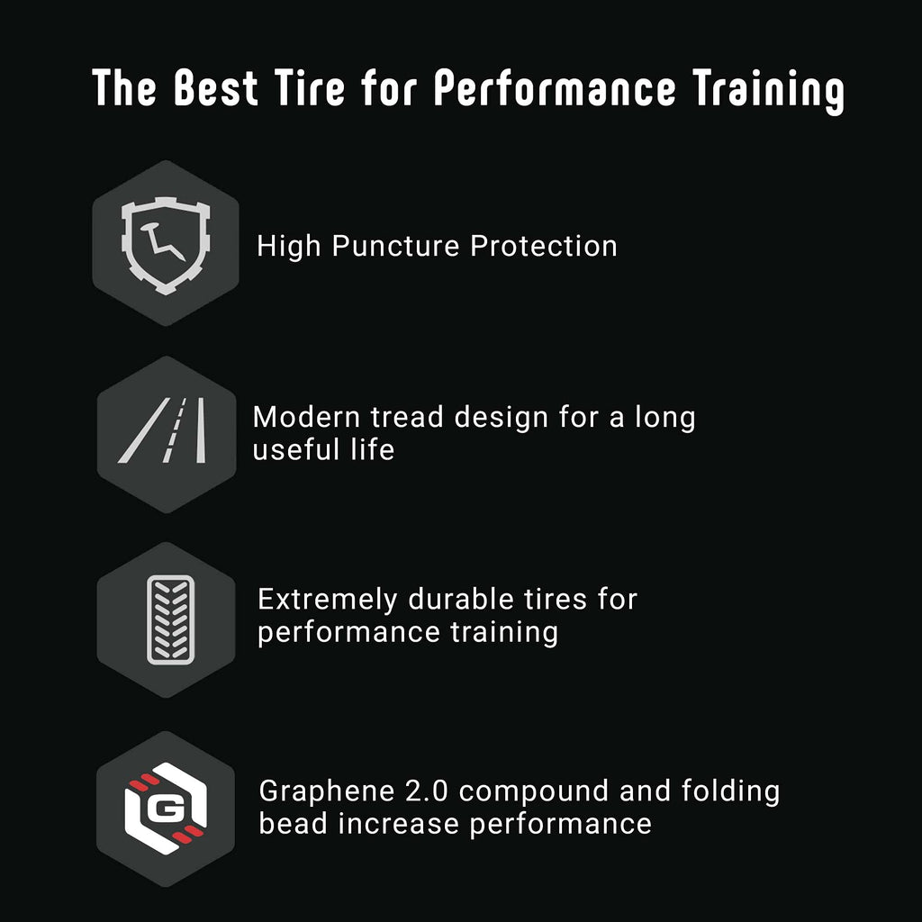 Vittoria Zaffiro Pro G20 Road Bike Tires For Performance Training In All Conditions (700X25C Tire)