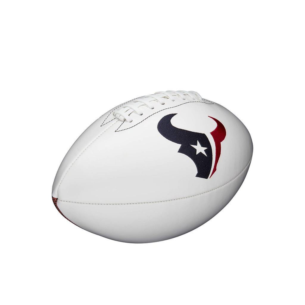 Wilson Nfl Live Signature Autograph Football - Official Size, Houston Texans