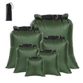 ILZAR 6 Pcs Dry Bag Backpack Waterproof for Boating, Waterproof Bags for Travel for Hiking, Camping (1.5L, 2.5L, 3L, 3.5L, 5L, 8