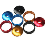 Ganopper Bicycle Headset Stem Top Cap Cover Bolt 1-1/8'' (28.6Mm) Aluminum Bike Handlebar Stem Spacer Mtb Headset Spacers