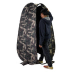 Fotodiox Collapsible Portable Indoor/Outdoor Changing Room - Camo, 64'' Tall, 36''X36'' Base, Pop-Up Dressing Tent