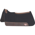 Classic Equine ContourPedic Square Western Saddle Pad, Black, 30 X 30