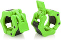 Greententljs Barbell Collars 2 Inch Quick Release Pair Locking 2 Pro Olympic Bar Clip Lock Barbell Clamp 45lbs Weights Plates Cl