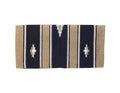 Tough 1 55% Wool Sierra Saddle Blanket 32''X32'', Taupe/Black/Cream