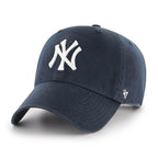Mlb New York Yankees Mens 47 Brand Home Clean Up Cap, Navy, One-Size