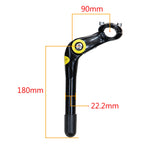Donsp1986 Quill Stem Adjustable 22.2Mm Alloy Alum 90Mm -For Beach Cruisers, Mtb'S, And Gas Powered Bicycles