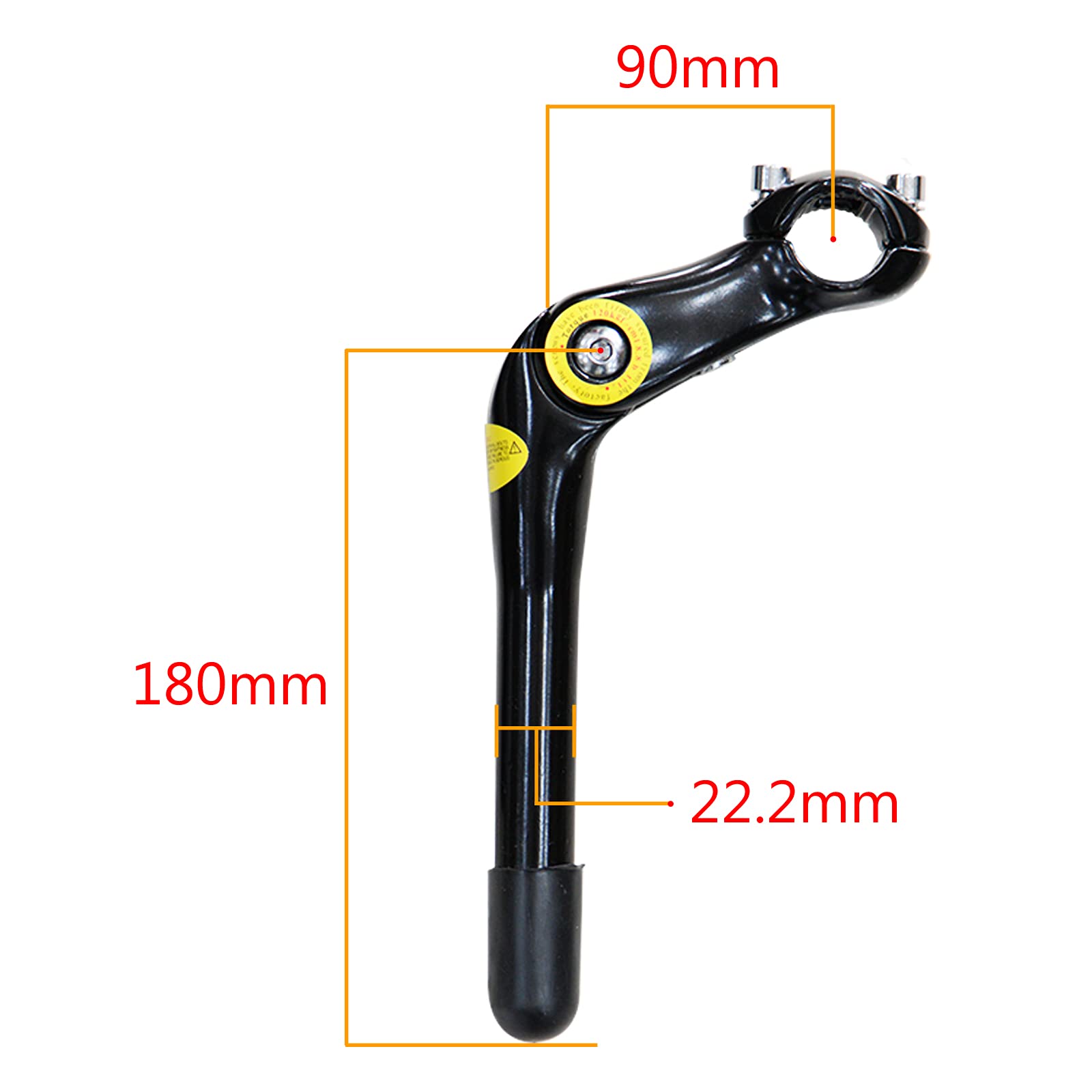 Donsp1986 Quill Stem Adjustable 22.2Mm Alloy Alum 90Mm -For Beach Cruisers, Mtb'S, And Gas Powered Bicycles
