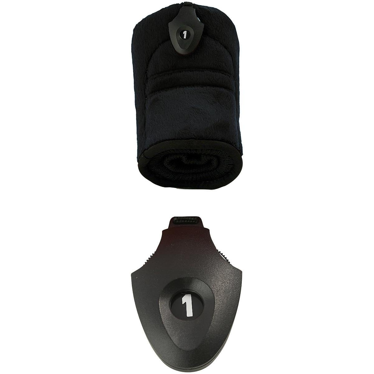 Proactive Sports Form-Fit Golf Headcovers - 3-Pack Size: No Size Black