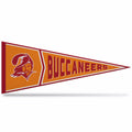 Rico Industries Nfl Football Tampa Bay Buccaneers Retro - Alt 12'' X 30'' Felt Wall D  Cor Pennant - Great For Home/Bed Room/Man