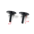 T Tulead Surfboard Plugs Fin Screw Sup Leash Plug Paddleboard Fin Plug 2.76''X1.57'' Set Of 2