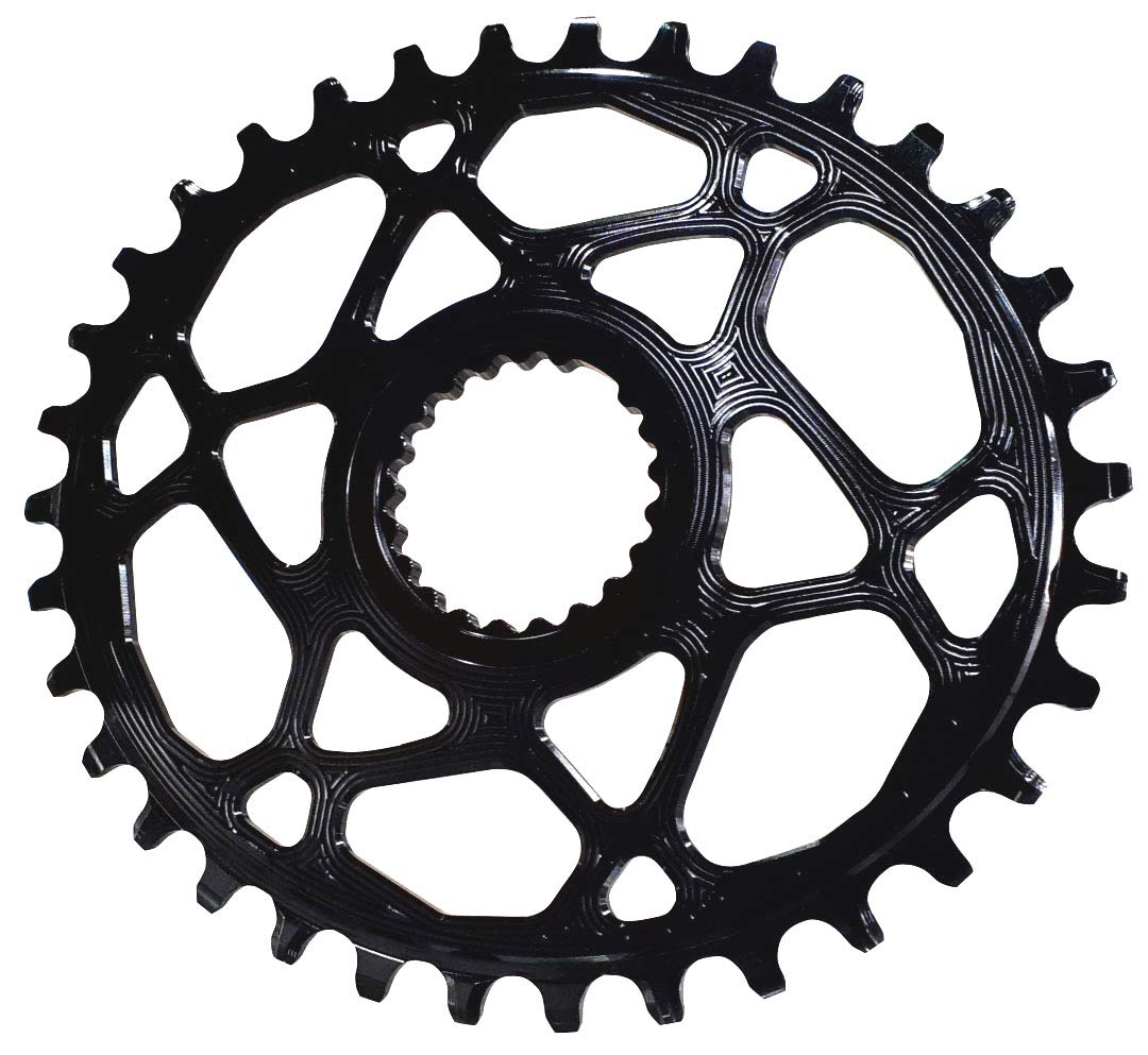 Absolute Balck Oval Chainring Xtr Xt & Slx Directmount Cranks 32T Black M9100 M8100 M7100 Mt900 Shdmov32Bk Black 32T