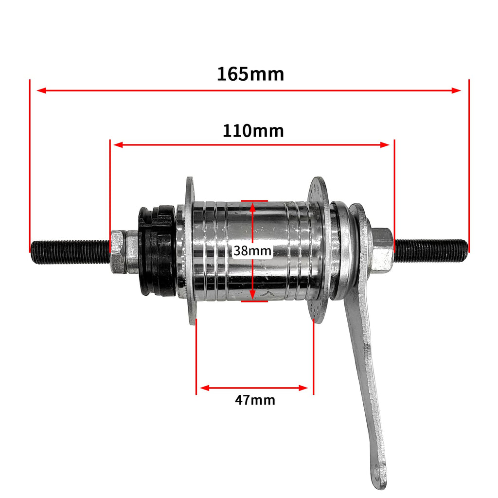 Bicycle Coaster Brake Hub/Bike Brake Rear Hub 32 Hole Stainless Steel