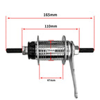 Bicycle Coaster Brake Hub/Bike Brake Rear Hub 32 Hole Stainless Steel