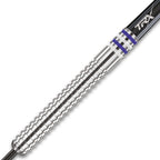 Red Dragon Raider 1: 23 Gram Steel Tip Tungsten Darts Set - Blue Style Set Of Professional Darts With Shafts (Stems) And Flights
