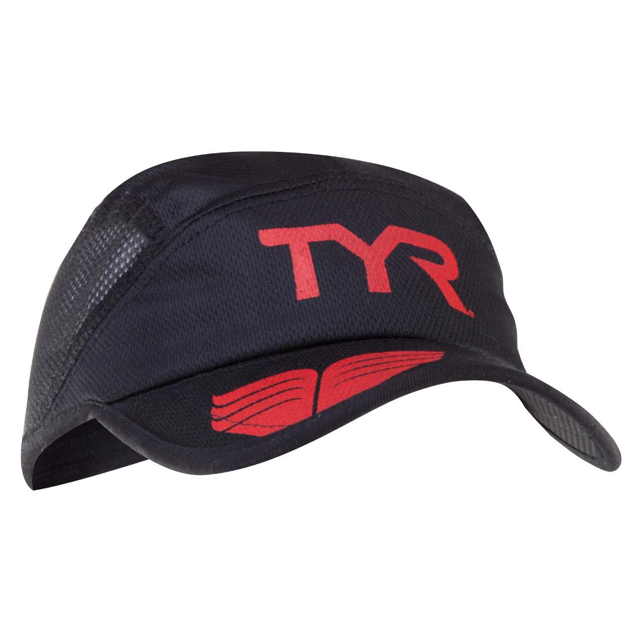 Tyr Polyester Competitor Running Cap (Black)