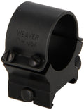 WEAVER Sure Grip 1-Inch High Detachable Rings (Matte Black)