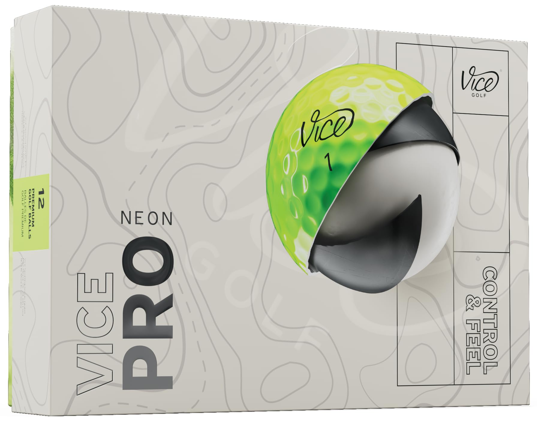 Vice Pro Golf Balls (2025 Model) Lime