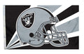 Fremont Die NFL Flag with Grommets, Oakland Raiders, Helmet, 3 x 5-Foot