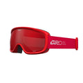 Giro Buster Kids Snow Goggle Red Stacked - Amber Scarlet