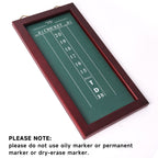 Gse Chalk Dart Scoreboard For Dart Board Cricket & 01 Dart Games With Chalks And Chalk Wipe (Chalk Scoreboard)