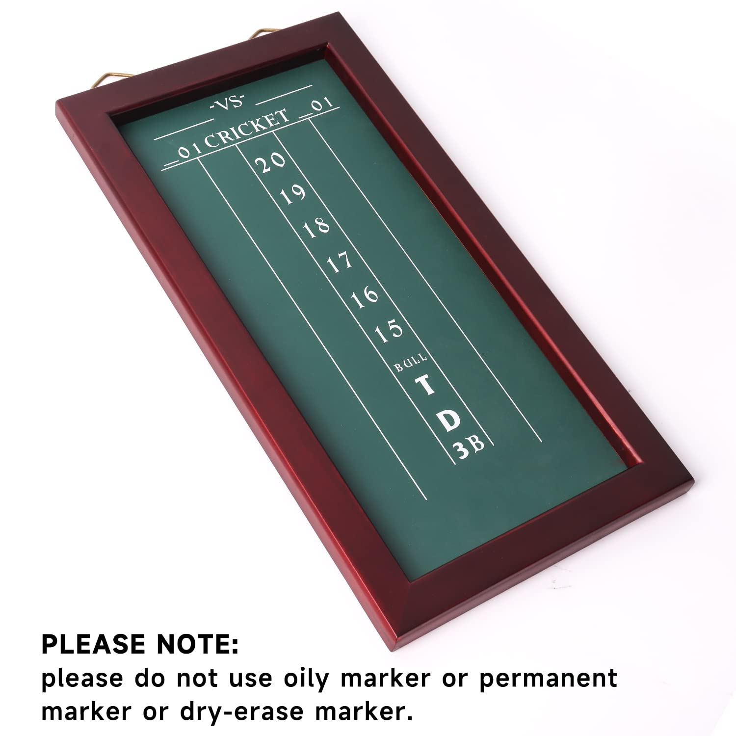 Gse Chalk Dart Scoreboard For Dart Board Cricket & 01 Dart Games With Chalks And Chalk Wipe (Chalk Scoreboard)