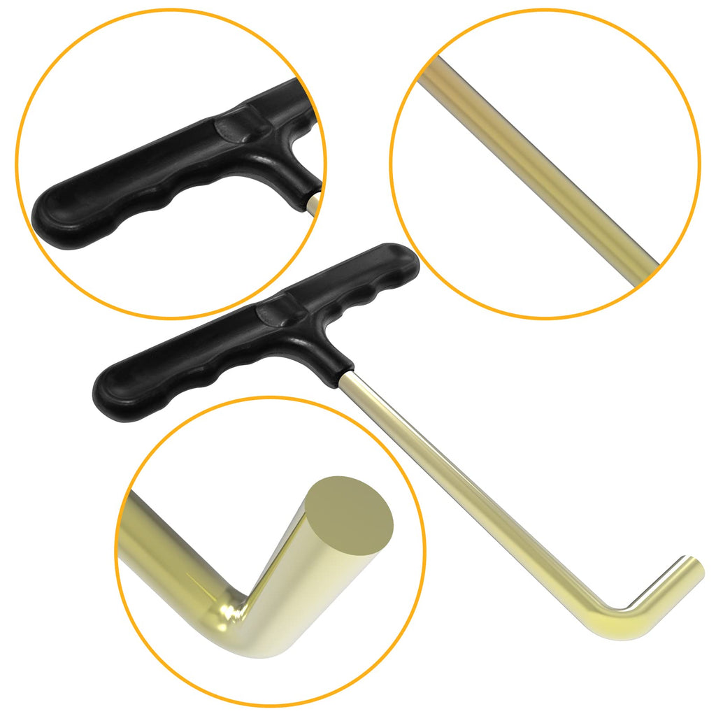 Ok5Star 2 Pack Trampoline Spring Tool Spring Puller Hook Kit Trampoline T-Hook Puller For Springs