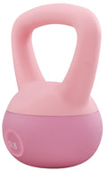 Fitvids Soft Kettlebells - Sea And Iron Sand Filled Weights For Women And Men - Color Coded Soft Vinyl Kettlebells, 5-Pound