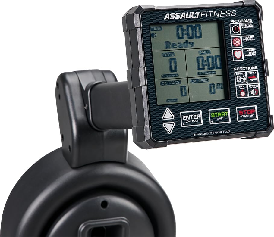 AssaultRower Pro - Rower Workout Machine for HIIT, Cardio, and Endurance Training - Motorless.
